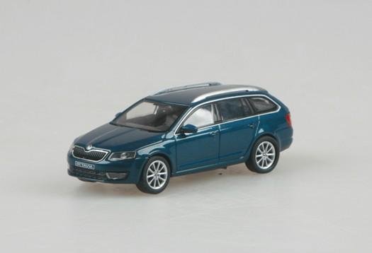 Auto Skoda Octavia Combi (2013), Lava Blau Metallic